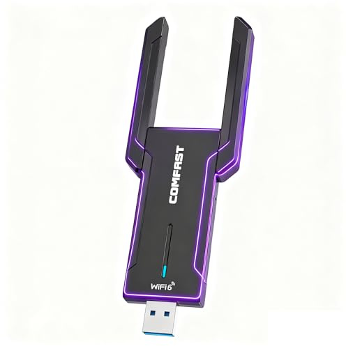 COMFAST WiFi 6 USB 3.0 WLAN Stick bis zu 5400 Mbit/s-CF-972AX-6