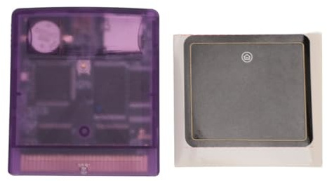 Generic Cartuccia di Gioco per Schede di Memoria Flash Cartuccia Video di Gioco Professionale 1000 in 1 Scheda di Memoria 8G con Supporto USB per Gameboy Color Advance SP Light Pocket (Viola