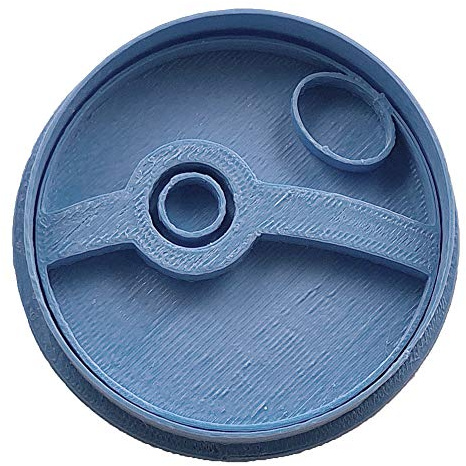 Cuticuter Pokeball Keksausstecher, Blau