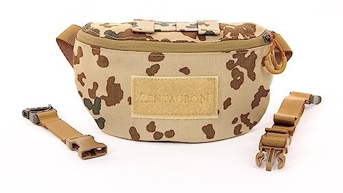 Hüfttasche Modular 1,8L mit MOLLE, abnehmbarem Gurt, Klettflausch, Karabiner und Rückfach für Ballistik – robuste Gürteltasche für Beruf, Freizeit, Outdoor, Taktik, Militär, Survival, Adventure