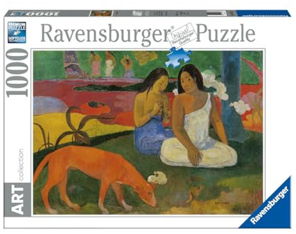 Ravensburger - Puzzle Gauguin Arearea, 1000 Pezzi, Puzzle Arte per Adulti e Ragazzi, Quadri Famosi da Esporre, Idea Regalo per Lei o Lui, 70x50 cm