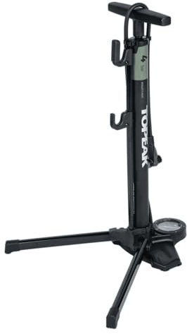 Topeak Unisex – Erwachsene Transformer Mountain EX Pumpe, Schwarz und Gelb, 65,9x23,6x24,3 cm