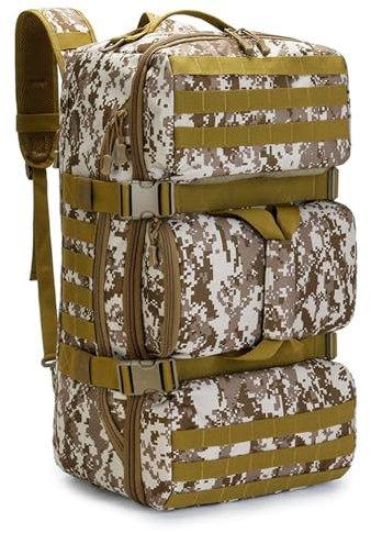 Outdoor Rucksack, Militär Rucksack, Taktischer Rucksack Für Herren Und Damen, Outdoor Military Rucksack Trekkingrucksacke Campingrucksack Fur Herren Damen Trekking Reisen B
