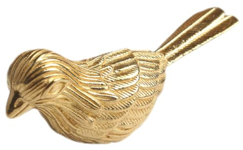 Cabilock Messing Elster Deko Vogelskulptur Als Teehaustier Und Tischdekoration Für Wohnzimmer Eingangsbereich Schreibtisch Oder Flur Vogelhandwerk Für Vogelliebhaber