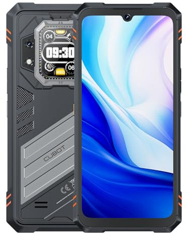 CUBOT KingKong Star 2 - Smartphone da 6,72 FHD+, 24GB (12GB+12GB) RAM e 256GB ROM, Tripla Fotocamera 100 MP + Macro 5 MP, Batteria 5100mAh, Android 14, Processore MediaTek Dimensity 8200, Colore Nero