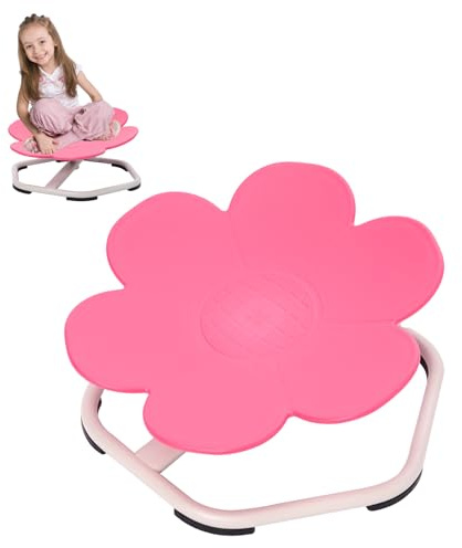 Siairo Silla giratoria para niños, Silla de Sentarse y Girar con Diseño de Elefante, Equipo Sensorial para Autismo TDHA, equipo de juego para niños y niñas, juguetes sensoriales de equilibrio