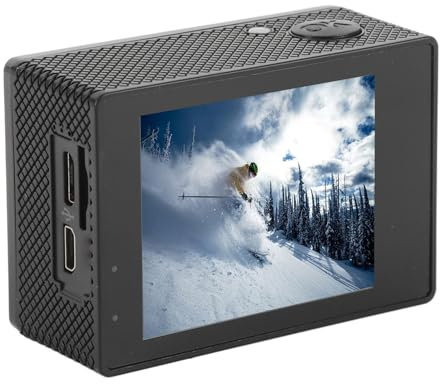 Garsent Action Camera 4K 30fps, Helmet Accessories Kit Bundle, 16MP Ultra HD Video Cameras, Water Proof Camera EIS Sport Cameras, Image Stabilization