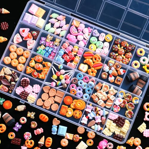 3D Mix Assorted Color Nail Charms Acrylic Multi Cute Nail Art Charms Hollow Candy Jewelry Nail Supplies for Nail Art Design DIY Crafts Accessories