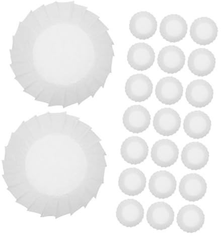 IMIKEYA 100 Piezas Papel de Horno para Pasteles Envoltorios de Papel Antiadherente para Hornear para Hornear sin Pliegues para Bandejas y Freidora de Aire