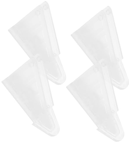 Ipetboom Verrous de Sécurité Légers et Faciles à Installer Lot de 4 en Abs Protection Anti-ouverture pour Fenêtres et Portes Coulissantes pour Portes D'armoire et Fenêtres