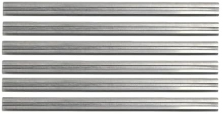 Lot de 6 lames de rechange HSS for outils électriques de menuiserie, lames de raboteuses électriques portatives