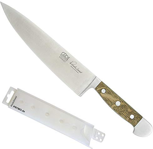 Güde Alpha Fasseiche Kochmesser 21 cm inkl. PRYMO.de® Klingenschutz