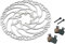 Magura Unisex – 525150001 Erwachsene Bremsscheibe Brems, silber/grün, Ø 180 mm