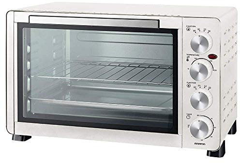 INFINITON HORNO CONVENCION SOBREMESA HSM-20B31 (30L, 1500W, Blanco, Temperatura hasta 230ºC y Tiempo hasta 60 Minutos, Horno portatil)