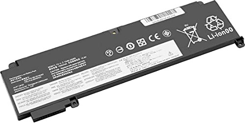 Exmate Laptop-Akku 00HW024 00HW025 01AV405 01AV406 01AV407 SB10J79002 SB10J79004 SB10F46463 für Lenovo Thinkpad T460s Series [11.1V 2140mAh 24Wh]