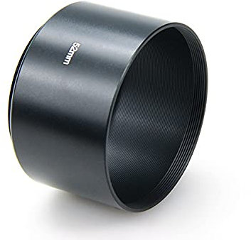 NGHSDO Paraluce 2 Pezzi 49mm 52mm 55mm 58mm 62mm 67mm 72mm 77mm 82mm Lungo Metallo Cappuccio Paraluce per Fotocamera (Caliber : 82mm)