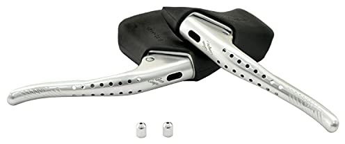 DIA-COMPE GC07H Aero Drilled Road Bike Drop Bar Brake Levers Set, Black, DP2425