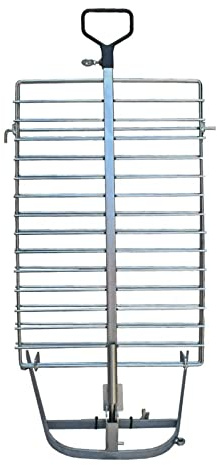 Parrilla argentina pesada/parrilla estaca barbacoa asado asador// - parrilla argentina premium (76 x 50 cm)