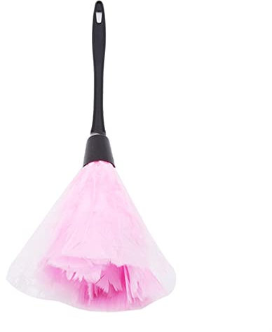 Plumeau plumeau Multicolore plumeau Antistatique poussière Brosse Noir poignée en Plastique plumeaux pour Outils de Nettoyage poignée plumeaux