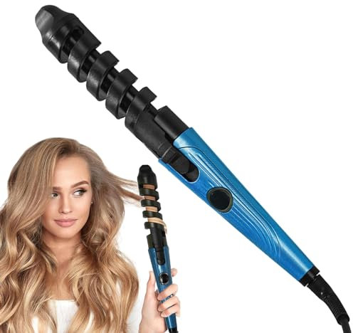 Rizador de pelo automático, rizador de pelo automático | Plancha prensadora inalámbrica de cerámica recargable,Rizador de plancha de pelo de peinado rápido para el hogar, viajes, sal y