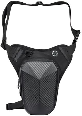 kokdid Wasserdichte Motorrad-Beintasche für Herren und Damen, verstellbare Oberschenkeltaschen mit mehreren Taschen für Wandern, Reisen, Outdoor