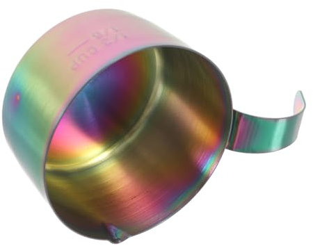 SOLUSTRE Tasse à Expresso Avec Pichet à Mousse De Lait Doseur De Café Et Bec Verseur Pour Café Expresso Et Cappuccino