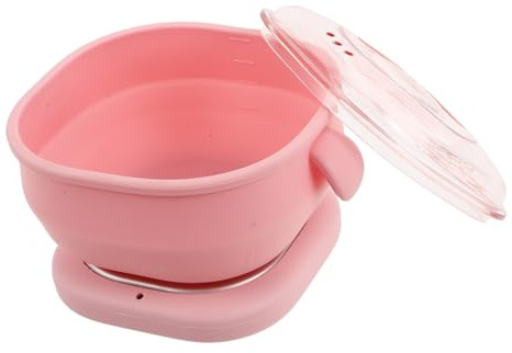 SHERCHPRY Chauffe-cire Électrique Silicone Machine à Cire Chaude Pour Épilation Corps Et Visage Pot Antiadhésif Facile à Nettoyer