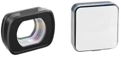 Compatible avec DJI Osmo Pocket 3 - Objectif Macro/Grand Angle, Verre Optique et Monture magnétique en Aluminium(Wide-Angle Lens)