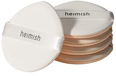 Heimish Artless Rubycell Puff 5 Stück Weiche Kissen Puff, Foundation Kissen Makeup Tool, Abgewinkeltes Design, Flawless Make-up, Nass- und Trockengebrauch