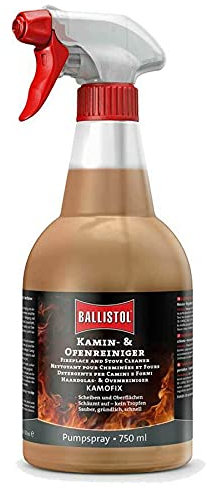 Eva Shop® Ballistol Kamofix Premium Kaminreiniger, Ofenreiniger, Grillreiniger Pumpspray 750 ml