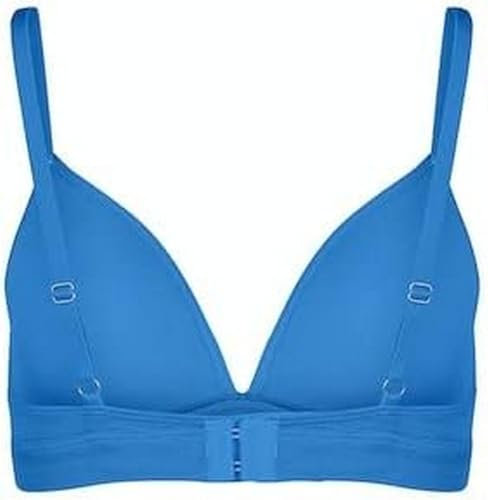 Skiny Damen My Lace Gepolsterter BH, Sonic Blue, 80C EU