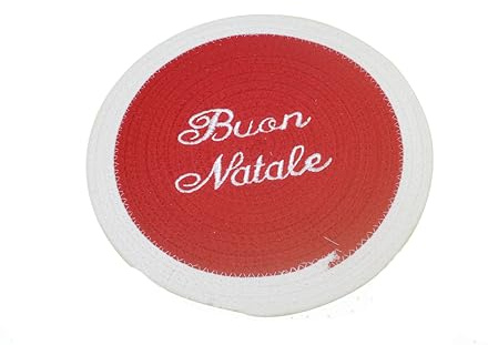 SOTTOPIATTO TONDO NATALIZIO 32cm 99064