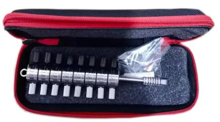 HUK 8 Cut Premium Tibbe Dietrich und Decoder, Schlosser-Werkzeug, Schnellöffner für Ford