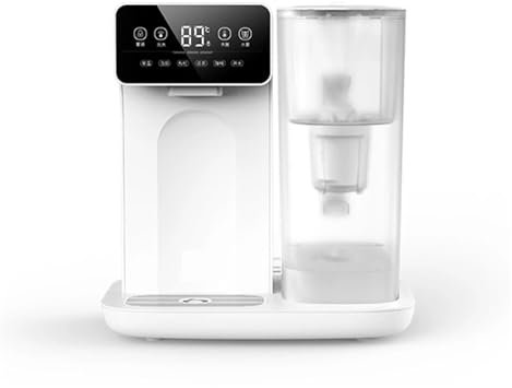ZMIN 2000W Instant Filtered Water Dispenser Household Desktop Instant Hot Water Dispenser Business Travel Portable Electric Kettle Instant Hot Office 220V,White,A