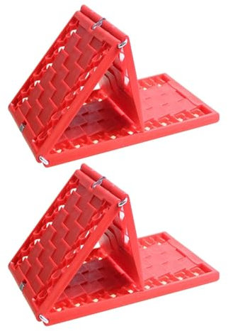 NihaoWXM Sandbleche Offroad 2 stücke Reifen Grip Traktion Tracks Klapp Gummi Auto Reifen Matten Schnee Schlamm Sand Traktion Tracks Matte