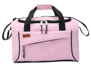HEYO Sporttasche Reisetasche für Damen und Herren Handgepäck 40x20x25 cm für Reisen Fitness & Gym – Leicht Wasserdicht (Rosa, 40x20x25 cm)