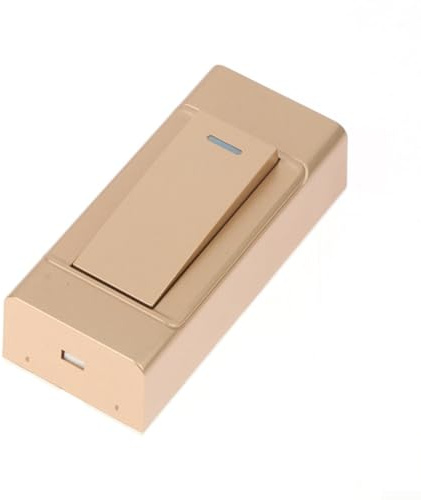 Pulsante per luce da comodino, interruttore a montaggio superficiale, doppio controllo manuale, pannello a pulsante vecchio stile per controllo dell'illuminazione della lampada della camera da letto
