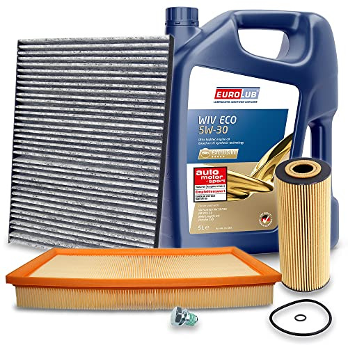 BESTPRICE ATP Inspektionspaket Filterset mit 1x Luftfilter, 1x Innenraumfilter | Kompatibel mit: AUDI A3, SEAT LEON, TOLEDO II, SKODA OCTAVIA I, OCTAVIA I Combi