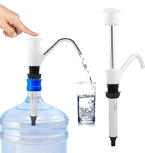 Sink Water Hand Pump, Self Priming Double Action Caravan Sink Hand Pump RV Camping Trailer Motorhome Replacement Pumping Tool White - 1pc (About 7.87 * 10.63 * 1.97'')