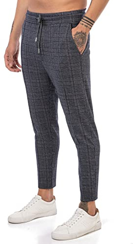 RED BRIDGE Pantalons Chino pour Hommes Casual à Carreaux