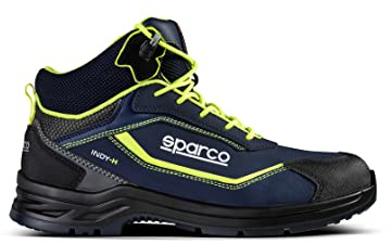 Sparco - Indy Richmond ESD S3S SR FO LG - Scarpe antinfortunistiche Uomo Donna - Scarpe da lavoro antiscivolo e resistenti - Calzature di sicurezza adatte ad ogni condizione di lavoro - EU 42