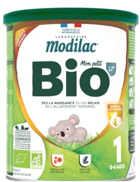 Modilac Organisch 1. Alter 0-6 Monate 800 g