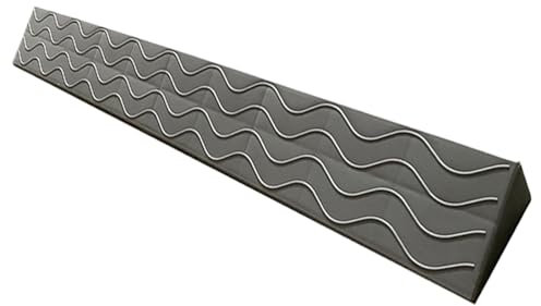 DILEER Auffahrrampe Rampe Rollstuhl Türschwellenrampe, Rampe für Staubsauger Roboter 3cm 4cm 5cm aus Kunststoff, Rampe Hebebühne Hebeplattform
