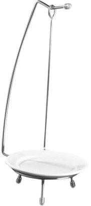 PRETYZOOM Brochettes en Acier Inoxydable pour Barbecue Support Robuste, Ensemble Polyvalent de 6 Pièces pour Grillades et Dîners en Famille