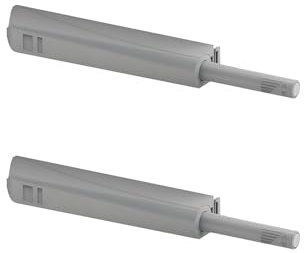 LOOTICH Push to Open Serratura per Porta Invisibile Scatto Magnetico per Porte a Pressione Gancio Tocco Premere Chiusura Aperto per Mobile da Cucina Armadietto 2 pezzi