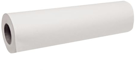 FRANZ MENSCH 9 Stück Hygostar Ärztekrepp | Papier, PE-Beschichtung, B: 60cm, L: 50m, white, Box, Hygienische Abdeckung, Ärztekrepp auf Rolle, Liegenabdeckung