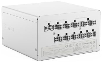 Fractal Design ION 3 Gold 1000W Blanc — 80 Plus Gold, entièrement modulaire, Alimentation ATX12V 3.1
