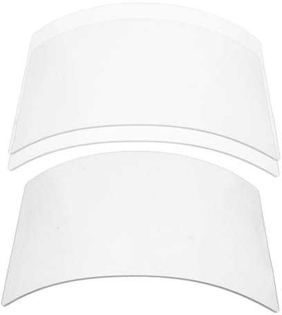 LAPYAPPE 3pièces Lentille Protective pour Casque Sablage Verre Transparent Résistant Aux Rayures Confortable pour Protection Antipoussière Travail Extérieur