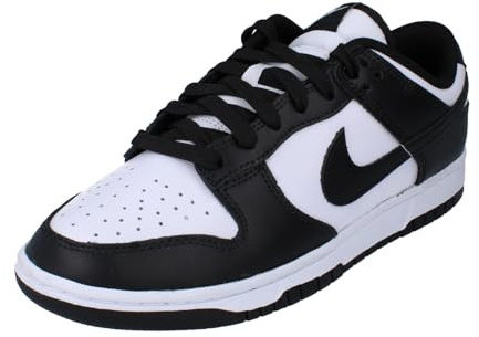 Nike Dunk Low Retro Mens Trainers DD1391 Sneakers Shoes (UK 8 US 9 EU 42.5, White Black White 100)