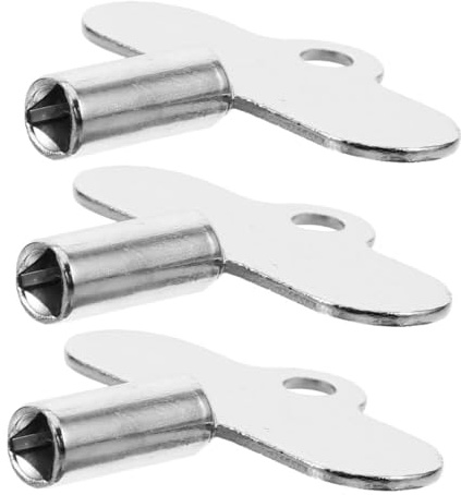 WOONEKY 3 pezzi Chiavi per Valvole Sfiato Radiatori Design Compatto e Ergonomico Strumento Resistente per Contatori e Rubinetti